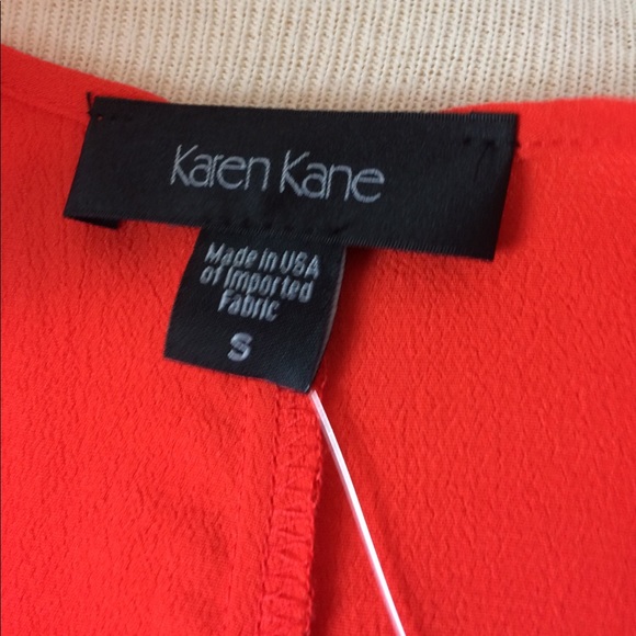 Karen Kane Sagebrush Asymmetrical Tank Size L NWT - Picture 3 of 4